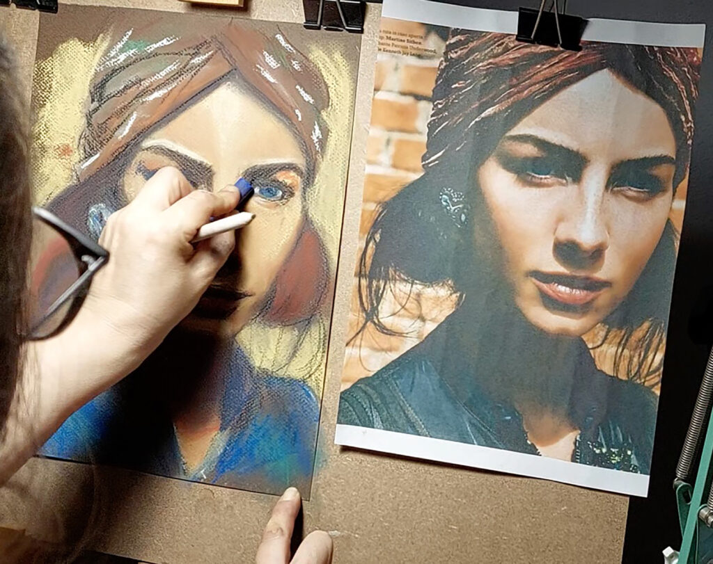 Ver videos de procesos de trabajo artístico